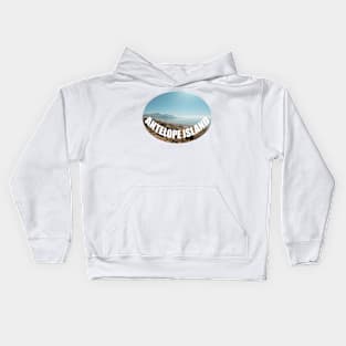 Antelope Island, Utah Kids Hoodie